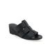 Women's Wilma Sandal by Comfortview in Black Combo (Size 7 M)