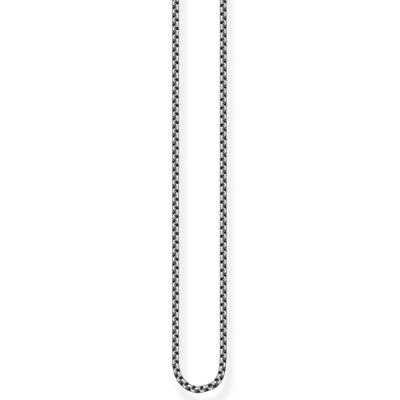 Collierkettchen THOMAS SABO "Venezianerkettengliederung, 1,0 mm breit, KE1106" Gr. 42, grau, Halsketten, Damen, 42, Silber 925 (Sterlingsilber) Image