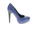 G by GUESS Heels: Blue Animal Print Shoes - Women's Size 7 1/2