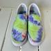 Nike Shoes | Nike Court Legacy Print Women's Slip-On Size: 7 Tie Dye | Color: Green/Purple | Size: 7