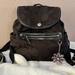 Coach Bags | Coach Signature Black Backpack, Pre-Owned. Medium Size | Color: Black | Size: Os