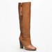 Coach Shoes | Coach Therese Riding Boots, Tall Knee High, Genuine Leather, High Heel, Size 7.5 | Color: Brown | Size: 7.5