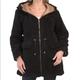 Kate Spade Jackets & Coats | Nwt Kate Spade Black Reversible Faux Fur Quilted Jacket | Color: Black/Tan | Size: M
