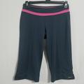 Nike Pants & Jumpsuits | Nike Womens Medium Black Capris Leggings Pants Pro | Color: Black/Pink | Size: M