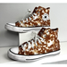 Converse Shoes | Converse Chuck Taylor All Star Hi Brown White Camo Dip Dye Shoes Sneakers Unisex | Color: Brown/White | Size: 8.5