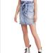 Free People Skirts | Nwt Free People Tie-Waist Denim Skirt | Color: Blue | Size: 0