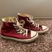 Converse Shoes | High-Top Converse | Color: Red | Size: 7