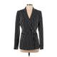 DKNY Blazer Jacket: Black Stripes Jackets & Outerwear - Women's Size 4