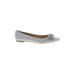 Jewel Badgley MIschka Flats: Silver Marled Shoes - Women's Size 8 1/2