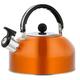 1.8L Whistle Kettle - Stainless Steel Stove Top Kettle with Anti-Scald Handle, Universal Coffee Tea Kettle Teapot, Stovetop Kettle for Gas Stove, Ceramic Stove, Electric and Induct