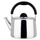 Stovetop Teapot Stainless Steel Whistling Kettle Stovetop Tea Kettle Handle Straight Pour Spout Kettle Teapot Stovetop Kettle Hot Water Kettle (A 4L)