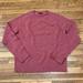 J. Crew Sweaters | J Crew Men's Red Crewneck 100% Lambs Wool Sweater Size Large Regular Fit | Color: Red | Size: L