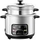 LEgdor Stainless Steel Rice Cooker, Slow Cooker Food Steamer, 2-5 Litre Keep Warm Function One Control Premium Inner Perfect Rice Every Time Quick & Easy 8 Different Functions (3L),2L