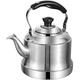 Stove Top Kettle Tea Kettle Stainless Steel Whistle Kettle Universal Stovetop Teapot Kettle, Induction Cooker Gas Stove Portable Handle Teapot for Gas Hob (One Color 1.5L)