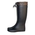 IJNHYTG rubbers Rain Boots Light Rubber Boots Flat Water Shoes (Size : 10.5 UK)