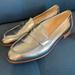 J. Crew Shoes | J. Crew Mirror Metallic Penny Loafer- Silver- Size 9 | Color: Silver | Size: 9