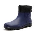 IJNHYTG rubbers Rain Boots Flat Rain Boots Rain Boots Women's Casual Rain Shoes (Size : 10.5 UK)