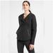 Athleta Jackets & Coats | Athleta Moto Jacket Womens Medium Black Asymmetrical Zip | Color: Black | Size: M