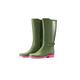 IJNHYTG rubbers Slip on Rubber Women Rainboots Women's Rain Boots Waterproof Matte Knee-High Wellies Boots Rainshoes (Color : Green, Size : 6.5 UK)