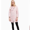 Kate Spade Jackets & Coats | Kate Spade Pink New York Dorothy Bow Front Tweed Coat Size Medium | Color: Pink | Size: M