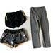 Nike Shorts | Nike Womens Sz Xs Dri-Fit Lined Athletic Running Jogging Shorts Tights Lot Of 3 | Color: Black/Gray | Size: Xs