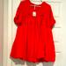 Free People Dresses | Free People Catalina Crew Neck Dress | Color: Red | Size: S