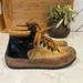 Free People Shoes | Free People Brown Leather Boots Summer Snowbird Hiker Boot Suede Made In Italy | Color: Brown | Size: 7.5