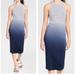 Athleta Dresses | Athleta Sunkissed Midi Dress | Color: Blue/White | Size: S