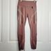 Athleta Pants & Jumpsuits | Allyson Felix Athleta Womens Pink Brown 7/8 Legging Size Small High Rise Active | Color: Brown/Pink | Size: S