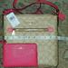 Coach Bags | Nwt Authentic Coach Pink Crossbody Purse + Free Wristlet | Color: Cream/Pink | Size: See Pictures