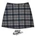 Nike Skirts | Nike Golf Skort Skirt Dri-Fit, Classic Rise Gray/Black Plaid Sz 10/M Unworn Nwot | Color: Black/Gray | Size: 10