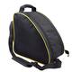 IJNHYTG Shoe Bag Durable Sport Travel Shoulder Strap Snowboard Ski Boot Bag Yellow Piping Luggage Bag 37 x 24 x 36cm