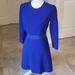 J. Crew Dresses | J.Crew Royal Blue Ribbon Waist Dress Size 2 | Color: Blue | Size: 2