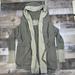 Free People Jackets & Coats | Free People Women’s Size Xs Open Front Jacket Grey Drawstring Tie Waist Hooded | Color: Gray | Size: Xs