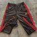 Adidas Pants | Mens Adidas Sweatpants With Side Zippers Size Medium | Color: Black/Red | Size: M