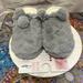 Jessica Simpson Shoes | Jessica Simpson Memory Foam Plush Slippers Size Xl | Color: Gray | Size: 9.5