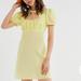 Urban Outfitters Dresses | Nwot Urban Outfitters Winnie Cutout Mini Dress | Color: Yellow | Size: M