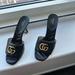 Gucci Shoes | Gucci Double G Slide Sandal | Color: Black | Size: 8