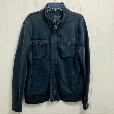 J. Crew Jackets & Coats | J Crew Outerwear Fleece Bomber Jacket | Color: Blue | Size: L