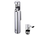 Outside Patio Cigar Ashtrays for Cigarettes, Commercial Wall-Mount Smoker's Station - Stainless Steel Smoking Ashtray Tall Patio Windproof Ash Holder, Cigarette Butt Trash Can