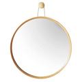 TEmkin Tabletop Mirror Mirror, Bathroom, Wall-Mounted, Dressing Table,Bathroom Mirror Vanity Mirror Round Mirror - Bathroom Vanity Bedroom Vanity Mirror Decorative Mirror Cosmetic Mirror