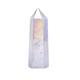 BIANMTSW Home Collections 1PC Natural Clear Quartz Wand Stone Ornaments Natural Quartz Home Decoration Paperweight Collection (Color : Clear Quartz 3, Size : 2.75-3.15in)