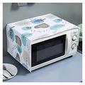 JESLEI Decorative cover of microwave oven, CoverWaterproof Microwave Oven Covers Storage Bag Double Pockets Dust Covers Microwave Oven Hood Kitchen/Cat (Color : Cat) (Color : Tree)