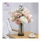 guiling-1986 Artificial Flower Sunflower Bouquet Simulation Flower Ornaments Living Room Decorations Fake Flowers Indoor Silk Flower Arrangement Hand Bouquet Fake Flower Bouquet (Color : Pink)