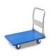 Platform Truck Platform Hand Truck with Quiet Wheels Moving Trolley Cart with Foldable Handle and High Weight Capacity for Factories Shops Push Hand Cart (Size : 63 * 105-ultramute)