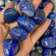 EWYOTUAL natural luster Home Decoration 100g Natural Large Lapis Lazuli Gravel Crystal Original Stone Granule Fish Tank Flower Landscaping Decoration Stones (Size : 100g)