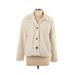 a.n.a. A New Approach Fleece Jacket: Ivory Jackets & Outerwear - Women's Size Large