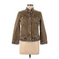 White House Black Market Denim Jacket: Brown Jackets & Outerwear - Women's Size 6