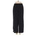 Adrianna Papell Casual Pants - High Rise: Black Bottoms - Women's Size Small