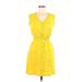 Angie Cocktail Dress: Yellow Dresses - New - Women's Size Medium